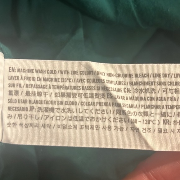 Abercrombie & Fitch green floral short sleeve smocked midi dress Medium - Picture 12 of 13